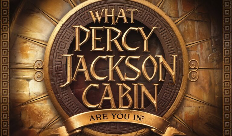 What Percy Jackson cabin are you in?